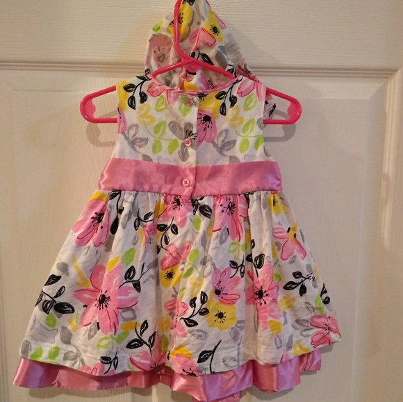 Adorable floral dress and diaper cover - Picture 3 of 3